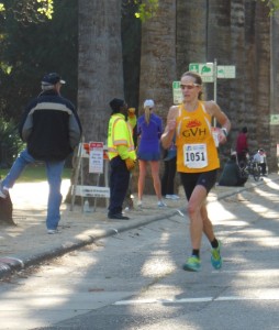 Beth Zinkand Michel heading for a 2nd place masters finish. (SRN photo)