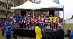 13 women hit the Olympic Trials qualifying standard. (SRN photo) (See note re: OT qualifiers)